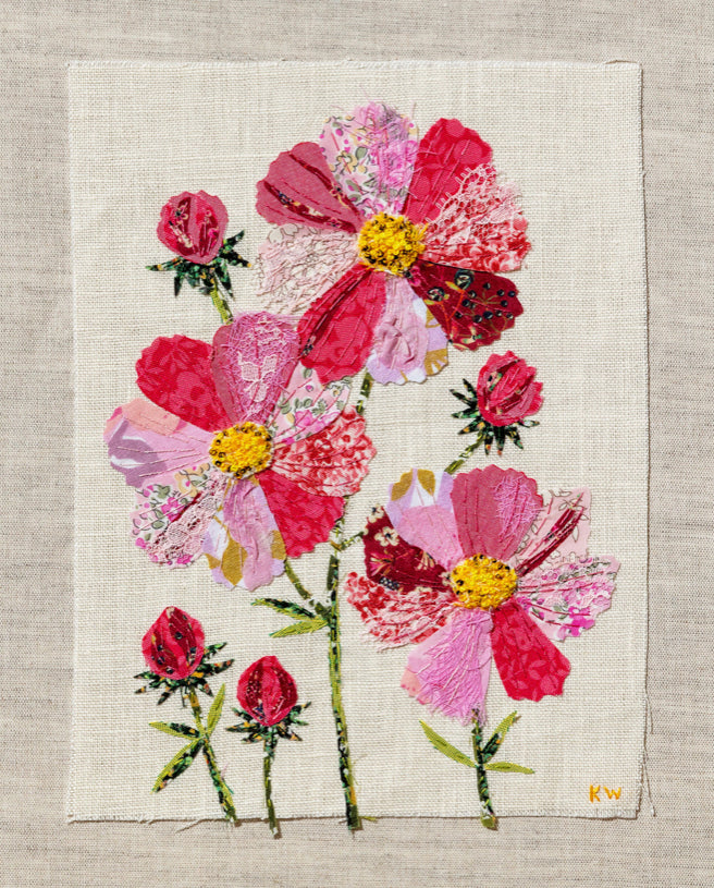 Cosmos Slow Stitching Kit