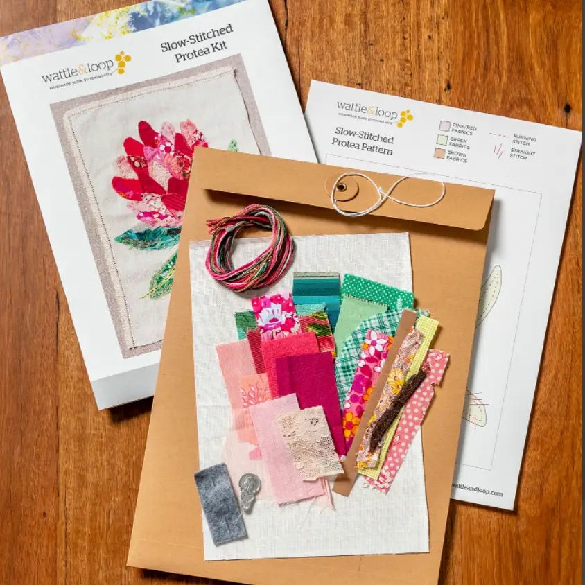 Protea Slow Stitching Kit