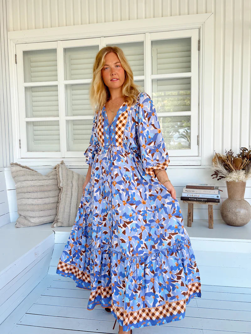 Jaase Wild Orchid Catalonia Maxi Dress