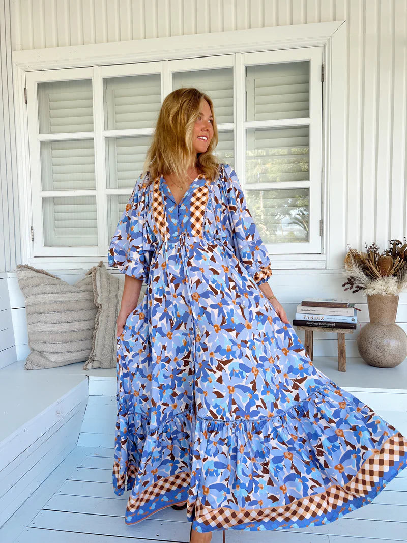 Jaase Wild Orchid Catalonia Maxi Dress