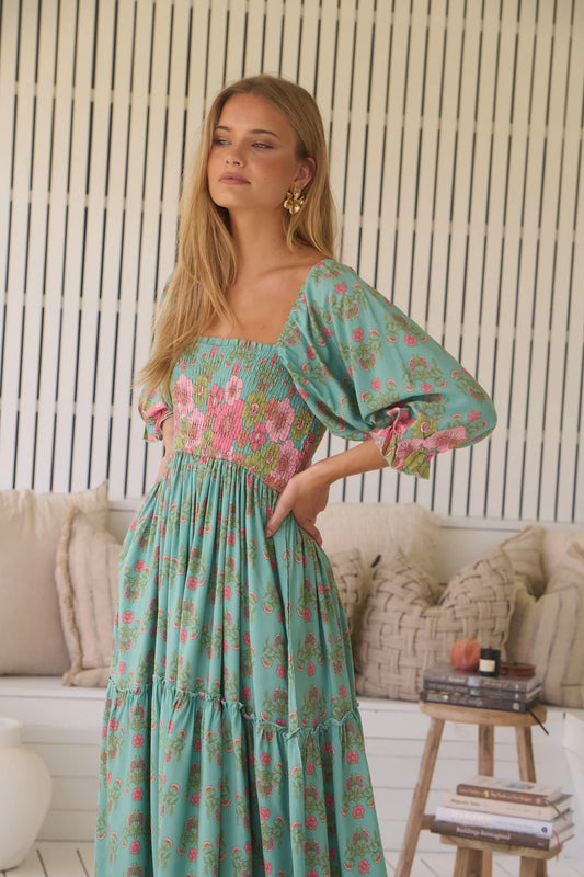 Jaase Meadowland Tulli Midi Dress