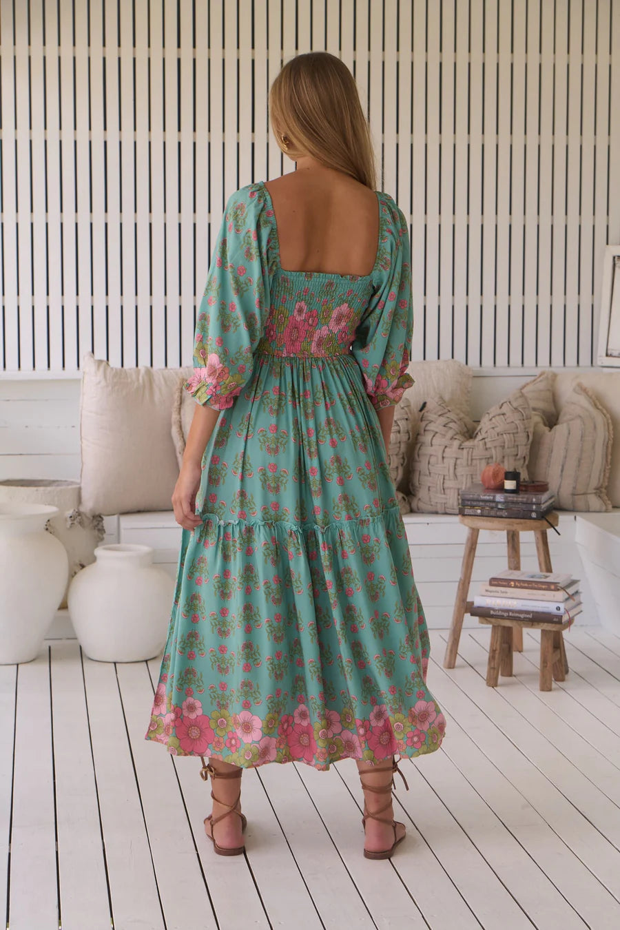 Jaase Meadowland Tulli Midi Dress
