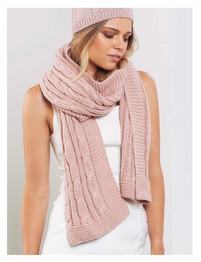 Scarf - Leopard, Brown or Pink