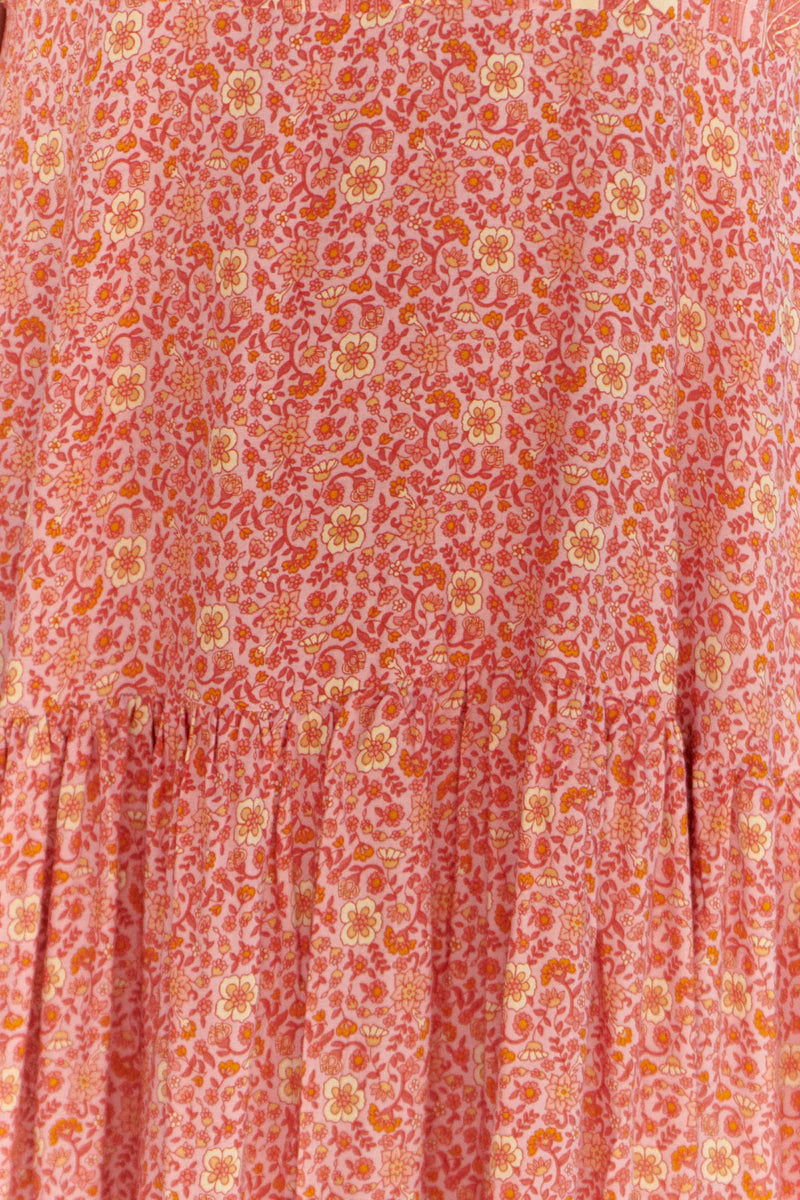 Jaase Strawberries & Cream Tessa Maxi Dress