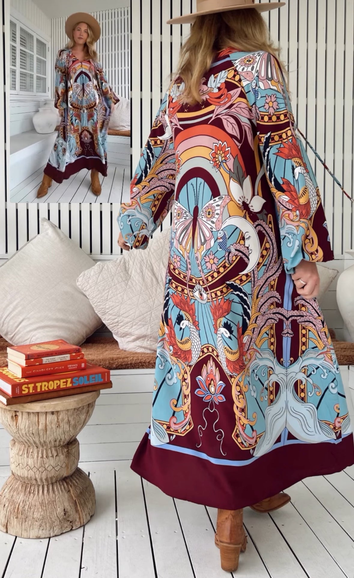 Jaase Wild Hearts Maxi Dress