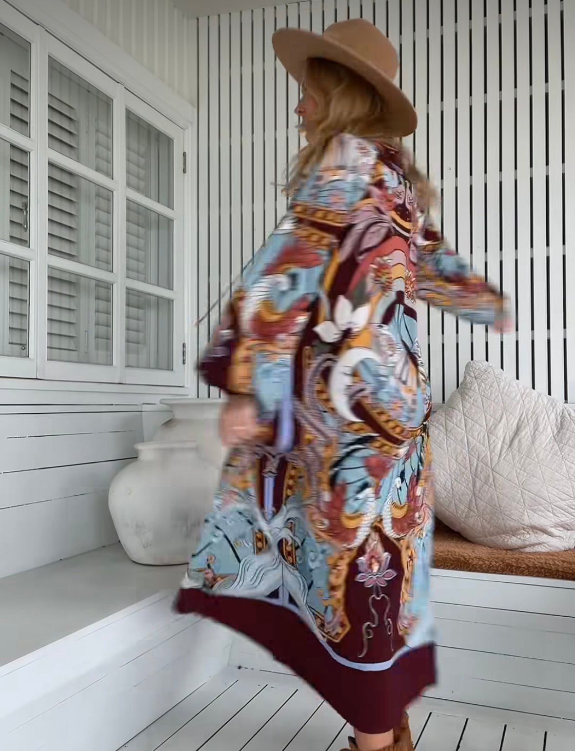 Jaase Wild Hearts Maxi Dress