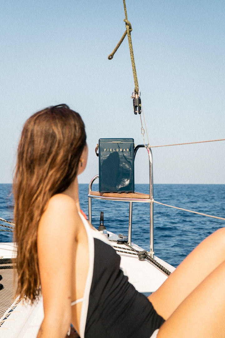 Fieldbar Drinks Box - Sea Boat Blue