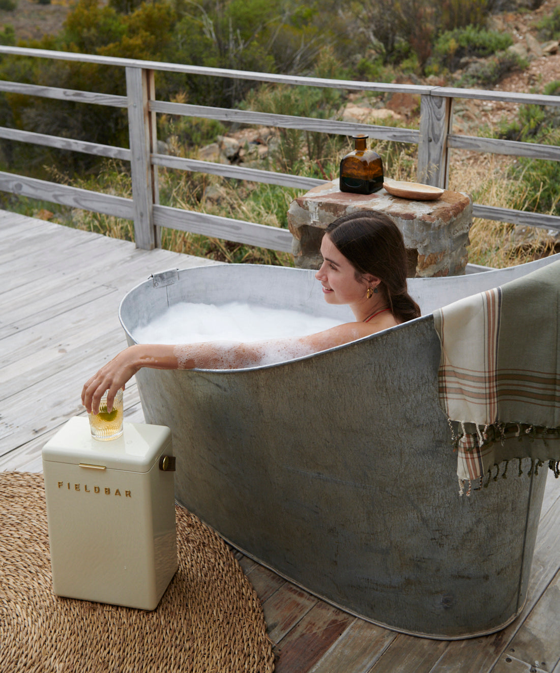 Fieldbar Drinks Box - Safari White